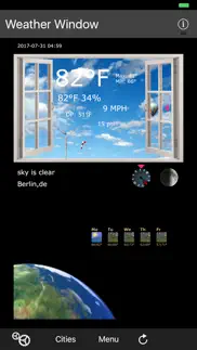 weather window iPhone Captures Décran 1