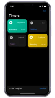 timer - create multiple timers iphone resimleri 4
