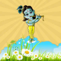 animated radha krishna sticker logo, reviews
