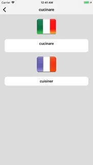 dictionnaire italien-français iPhone Captures Décran 2