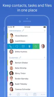 top contacts - contact manager iphone images 1