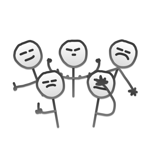 Hand Drawn Stick Men Stickers app reviews download