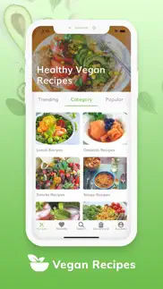 vegan world - healthy recipes iphone capturas de pantalla 2