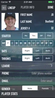 iscore baseball and softball iphone images 2