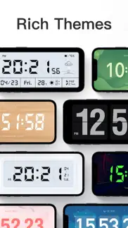 dclock -цифровые листовые часы айфон картинки 2