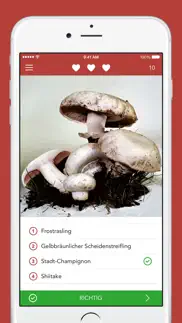 pilze sammeln und bestimmen iphone bildschirmfoto 4