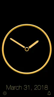 gold luxury clock iphone images 3