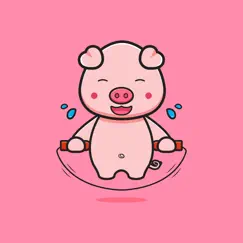 adorable piggy pig stickers logo, reviews