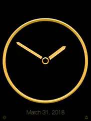 gold luxury clock ipad images 3