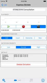 express dictate dictation app iphone images 3
