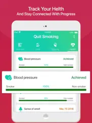 quit smoking tracker iPad Captures Décran 4