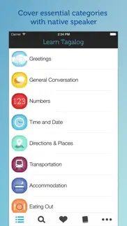 learn tagalog - phrasebook iphone images 1