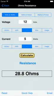 ohms law for power educalc iphone images 1