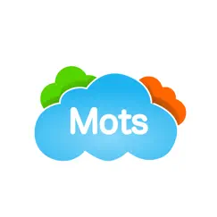 nuages de mots logo, reviews