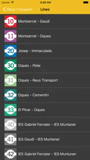 reus transport bus online iphone capturas de pantalla 2