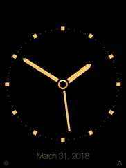 gold luxury clock ipad images 2