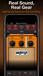 amplitube orange iphone capturas de pantalla 1