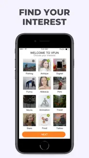 vfun - find your interests iphone resimleri 3