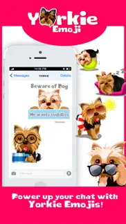 yorkie dog emoji stickers iphone images 3