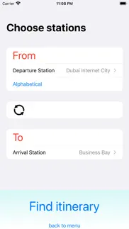 dubai metro - app iphone images 3