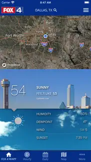fox 4 dallas-ftw: weather iphone images 1