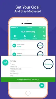 quit smoking tracker iphone resimleri 3