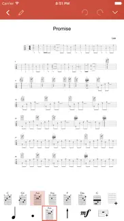 guitar notation pro iphone resimleri 2