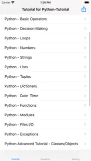 tutorial for python iphone capturas de pantalla 1