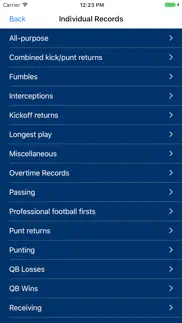 pro football record book iphone images 2