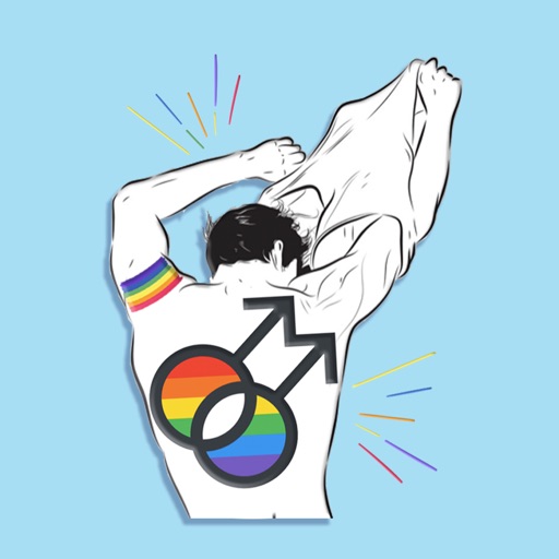 Pride Gay Guy Stickers app reviews download