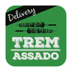 trem assado delivery logo, reviews