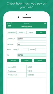 emi calculator - loan manager iphone images 2