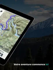 twonav premium: carte sentiers iPad Captures Décran 2