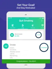 quit smoking tracker iPad Captures Décran 3