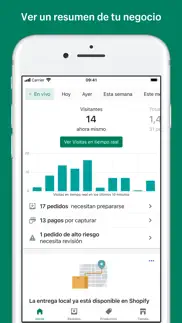 shopify, tu tienda online iphone capturas de pantalla 1