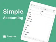 accounting・bookkeeping taxnote ipad images 1