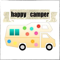happy camper stickers logo, reviews