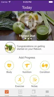 thyroid juicing & eating plan iPhone Captures Décran 1