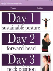 the 30 day posture makeover ipad resimleri 1