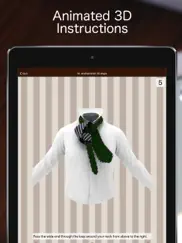 tie a necktie 3d animated ipad capturas de pantalla 1
