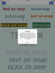 text on snap ipad images 3