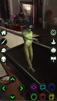 green alien zombie dance ar iphone images 2