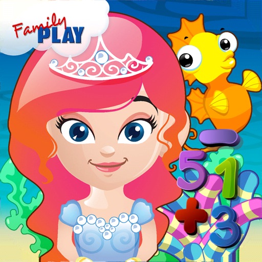 Mermaid Princess Math for Kids app reviews download