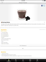 101 smoothie recipes iPad Captures Décran 2