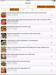 food pics iPad Captures Décran 2