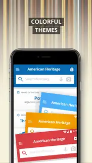 american heritage thesaurus iPhone Captures Décran 4