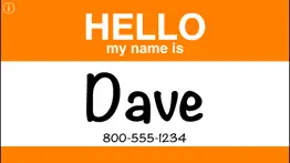 hello name tag iphone images 4