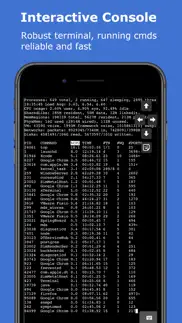 xterminal - ssh terminal shell iPhone Captures Décran 4