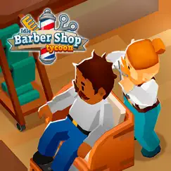 idle barber shop tycoon - game logo, reviews