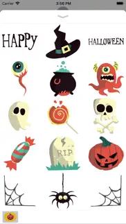 super halloween stickers iphone images 3